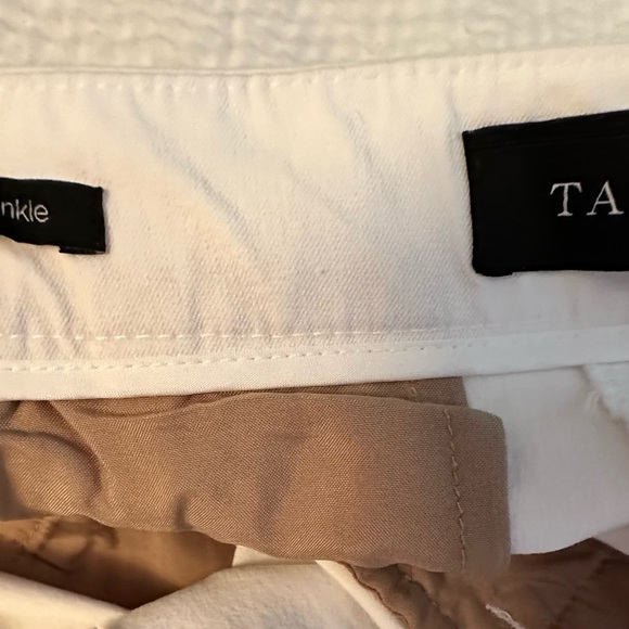 Talbots white cropped pants Size 8 Chatham Ankle - Picture 3 of 3